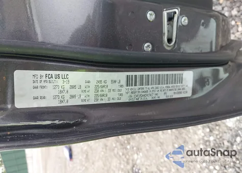 2019 Jeep Cherokee Limited 4X4 из США, поврежденный, VIN 1C4PJMDX4KD417417